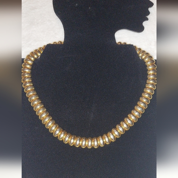 Avon Jewelry - Vintage Avon Elegant Gold and Silver Necklace